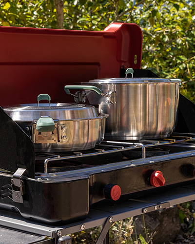 what cooking gear to use for camping